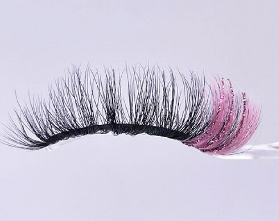 3D Mix Color Fluffy Soft False Eyelashes