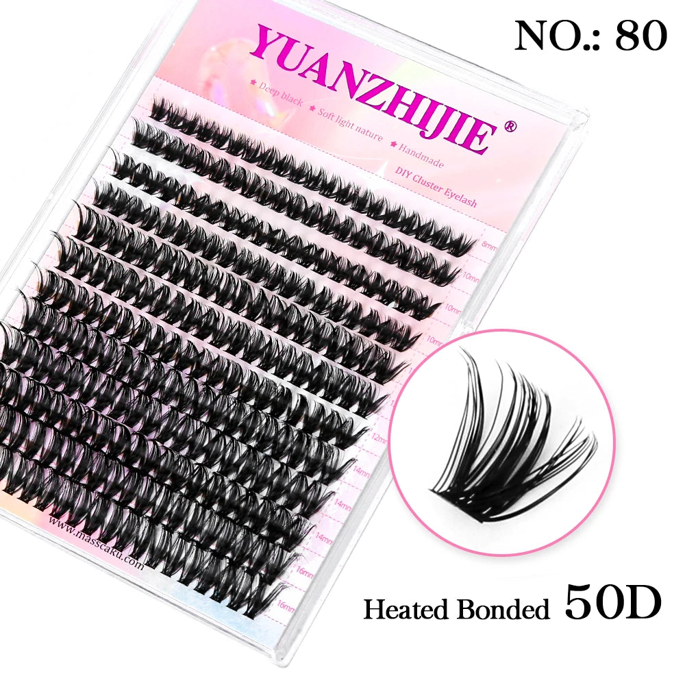 Joliejuly DIY Eyelashes C MIX&80
