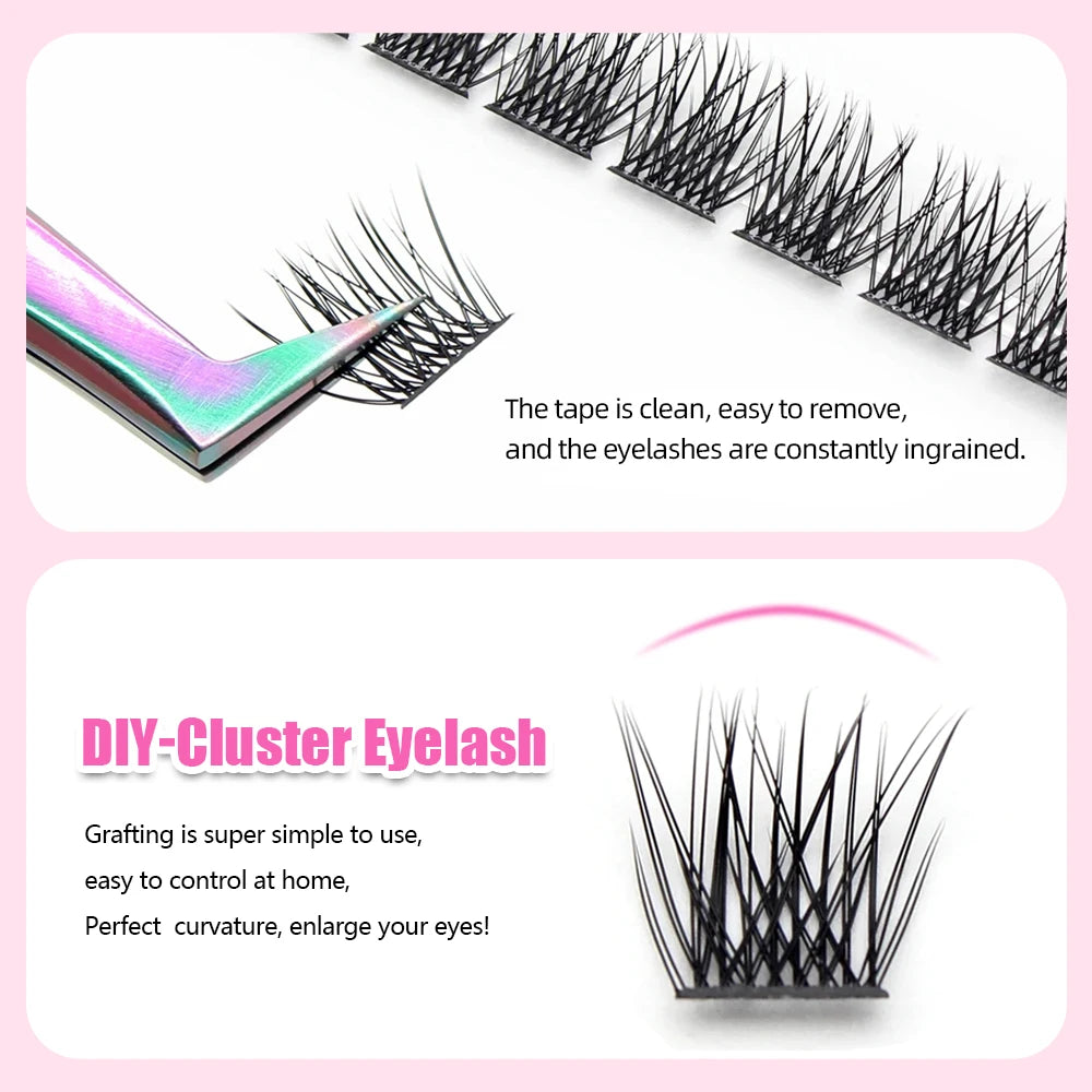 Joliejuly DIY Eyelashes D MIX&71