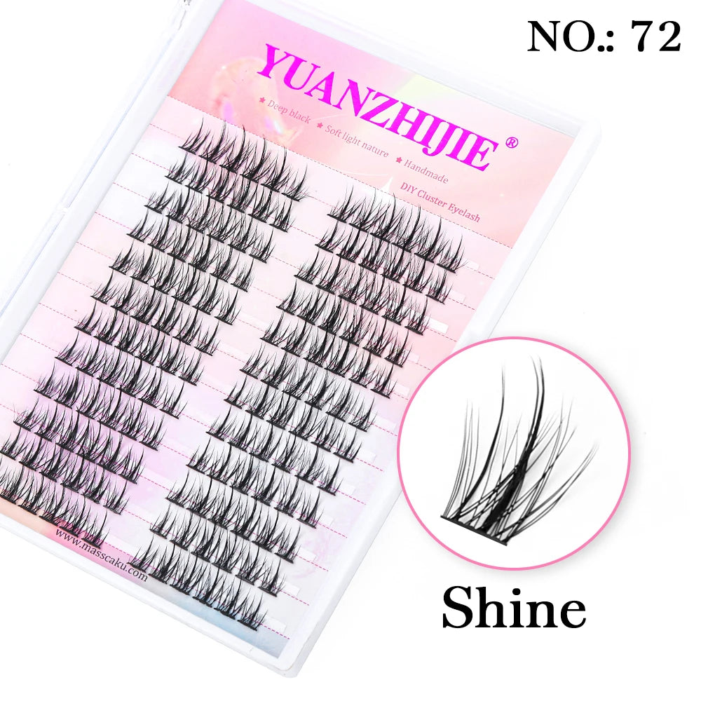 Joliejuly DIY Eyelashes D MIX&72