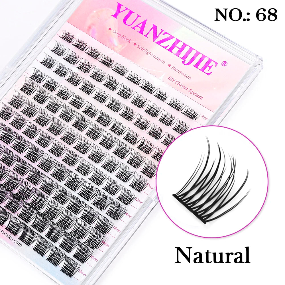 Joliejuly DIY Eyelashes C MIX&68